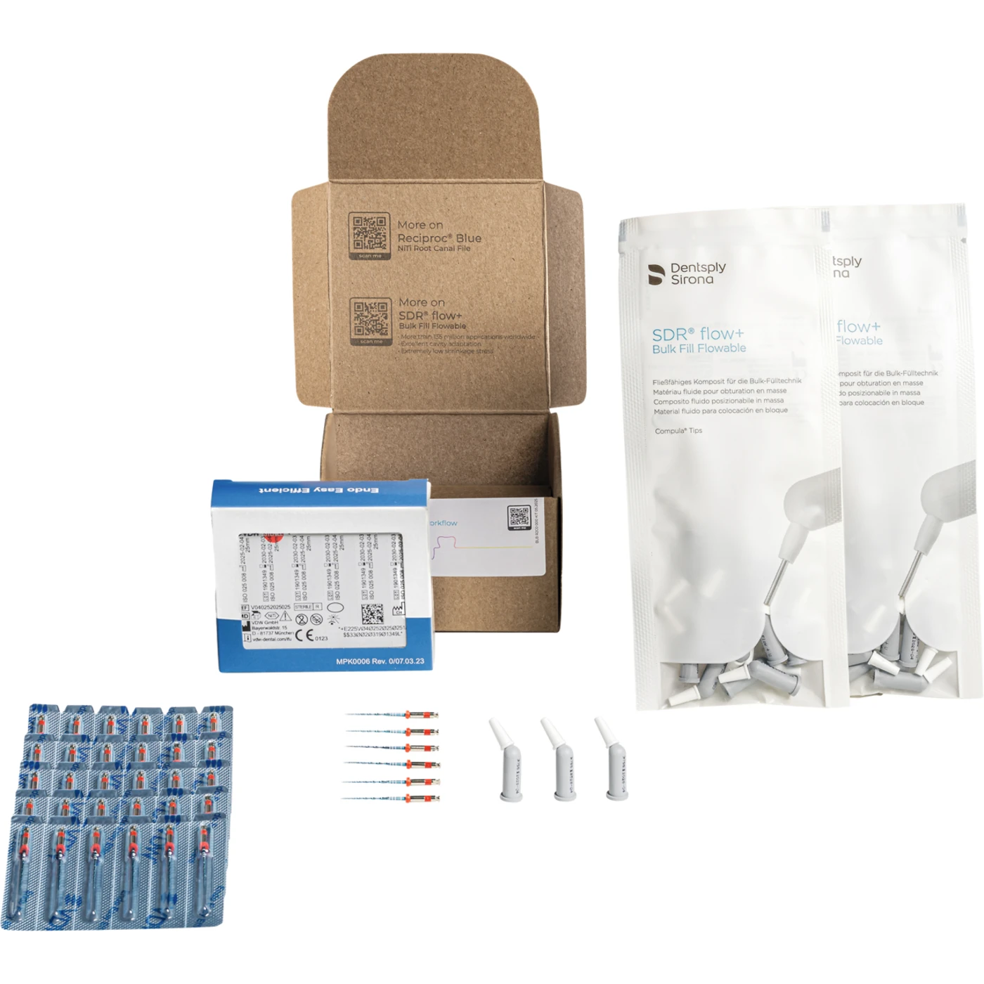 Reciproc® Blue und SDR® flow+ Kit