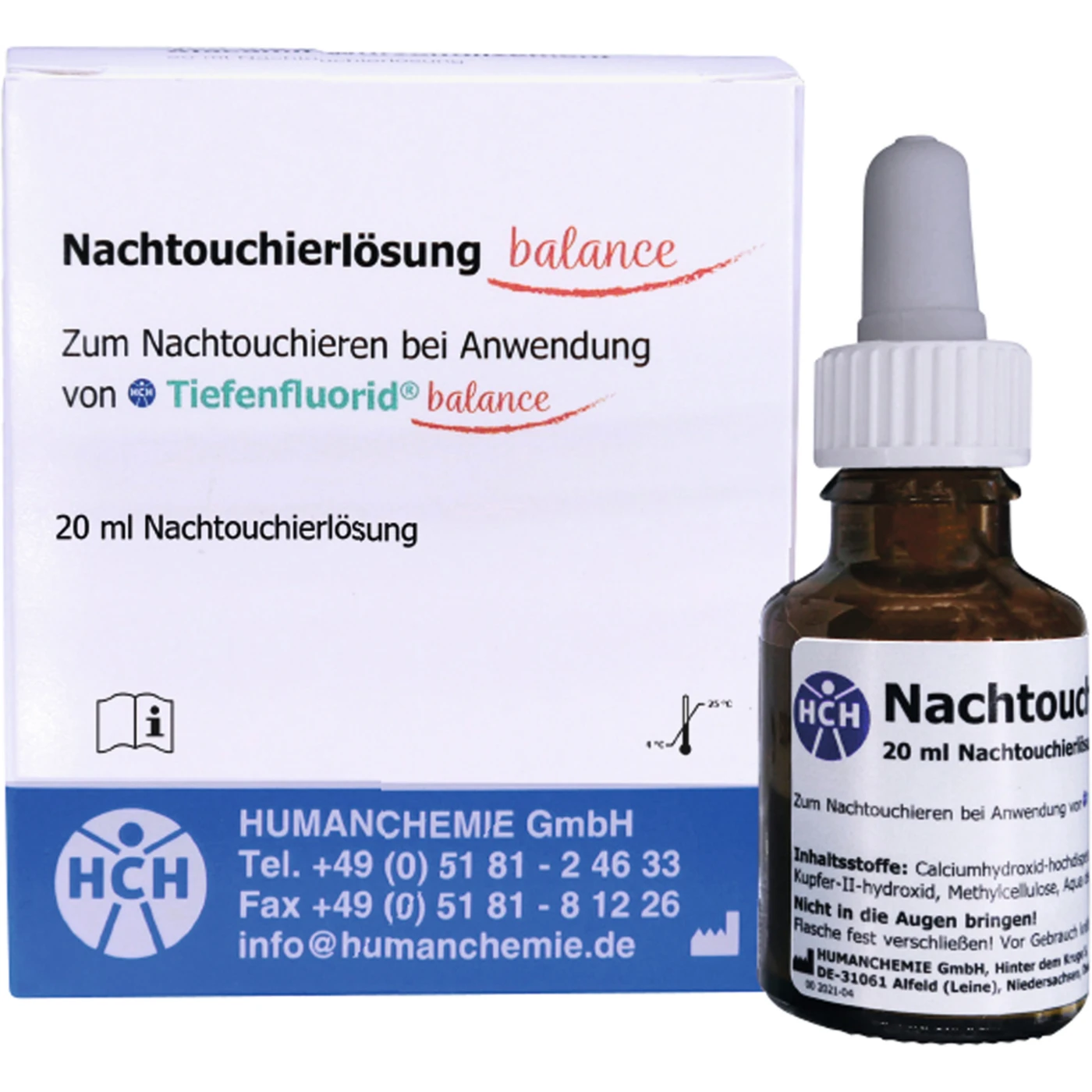 Nachtouchierlösung balance