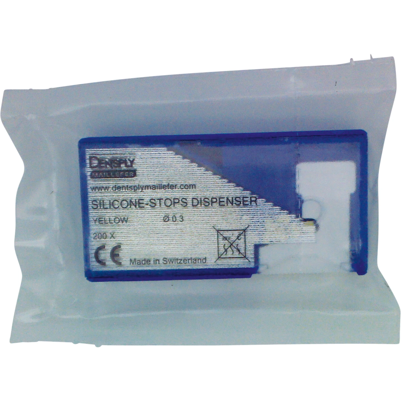 SILICONE-STOPS DISPENSER