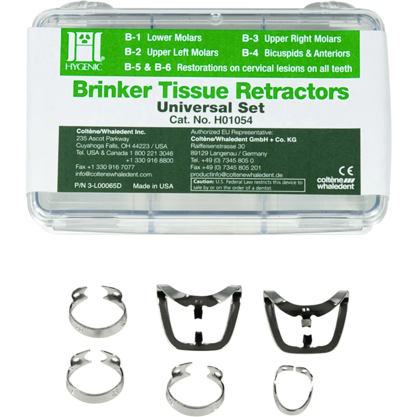 HYGENIC® Brinker Geweberetraktoren Klammern