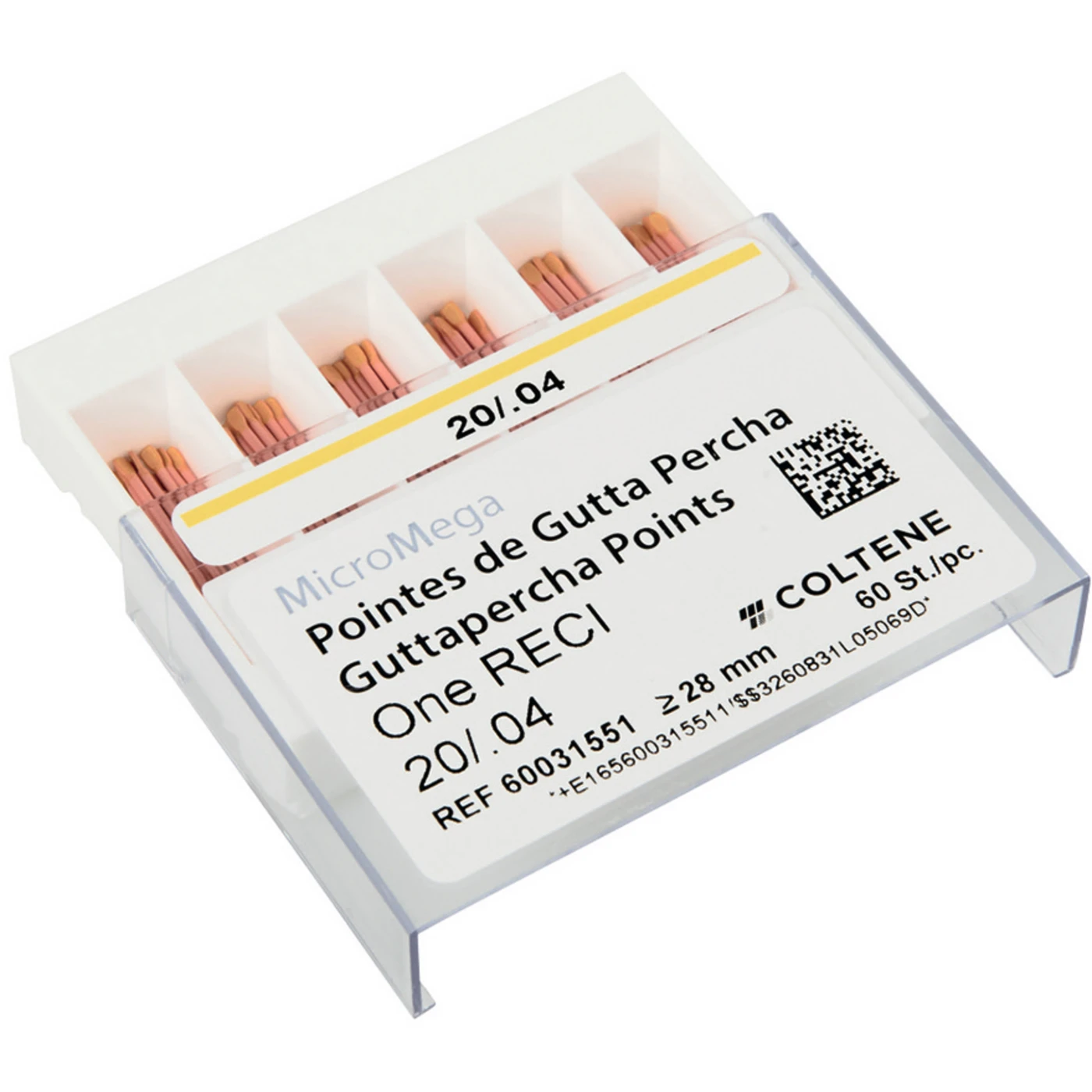 One RECI™ Guttapercha-Spitzen