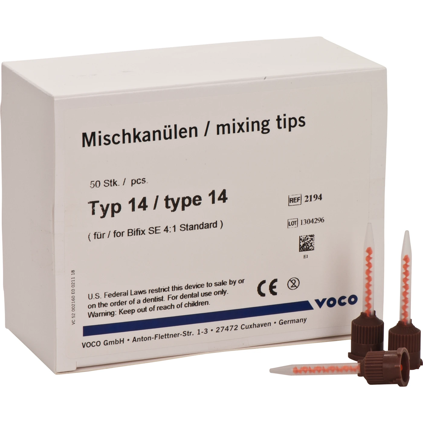VOCO Mischkanülen Typ 14