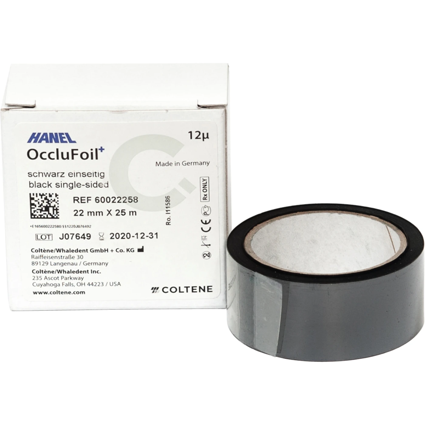 HANEL OccluFoil+, einseitig 12µ