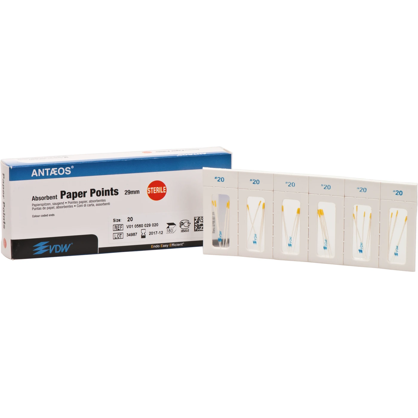 Papierspitzen steril