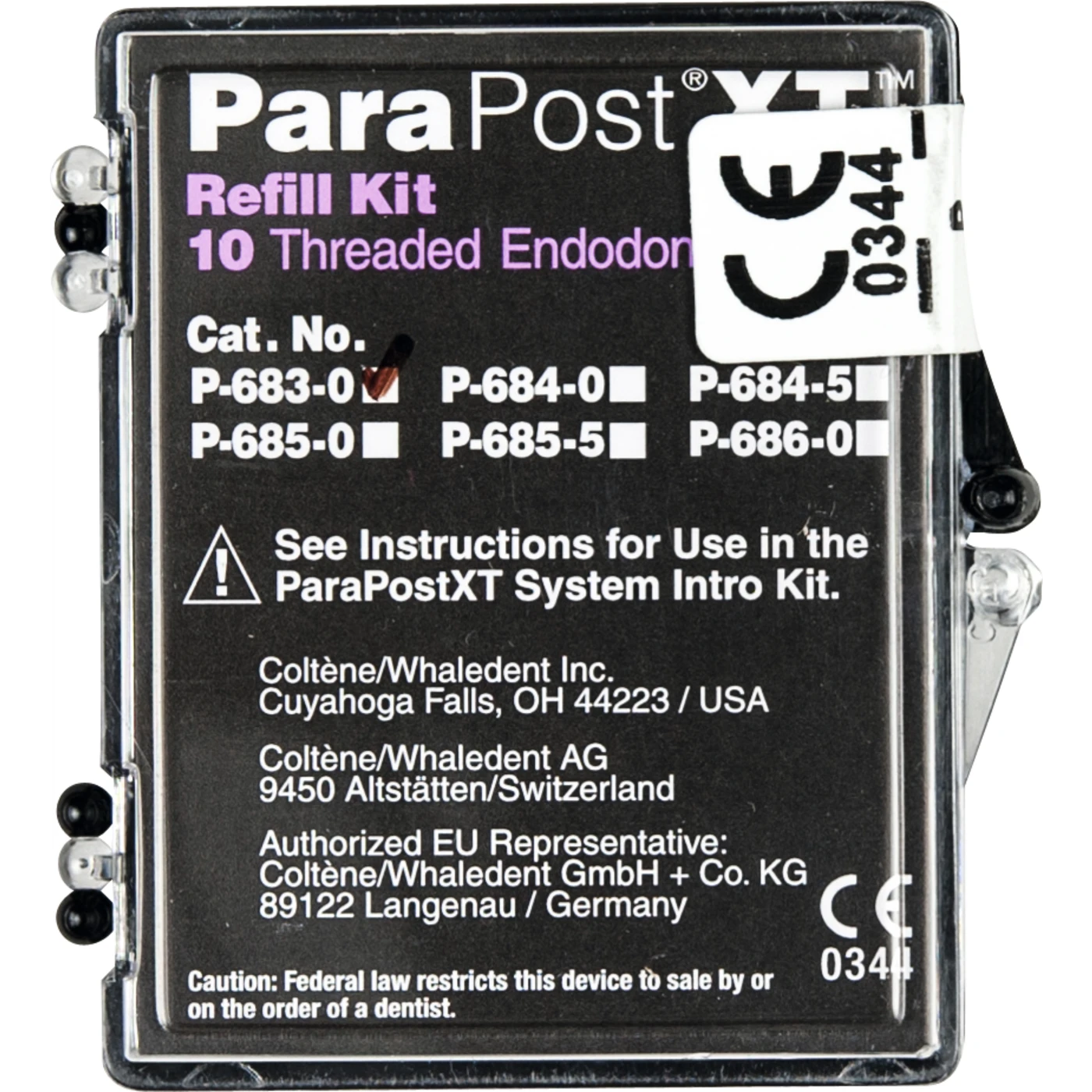 ParaPost® XT™ Titanstifte