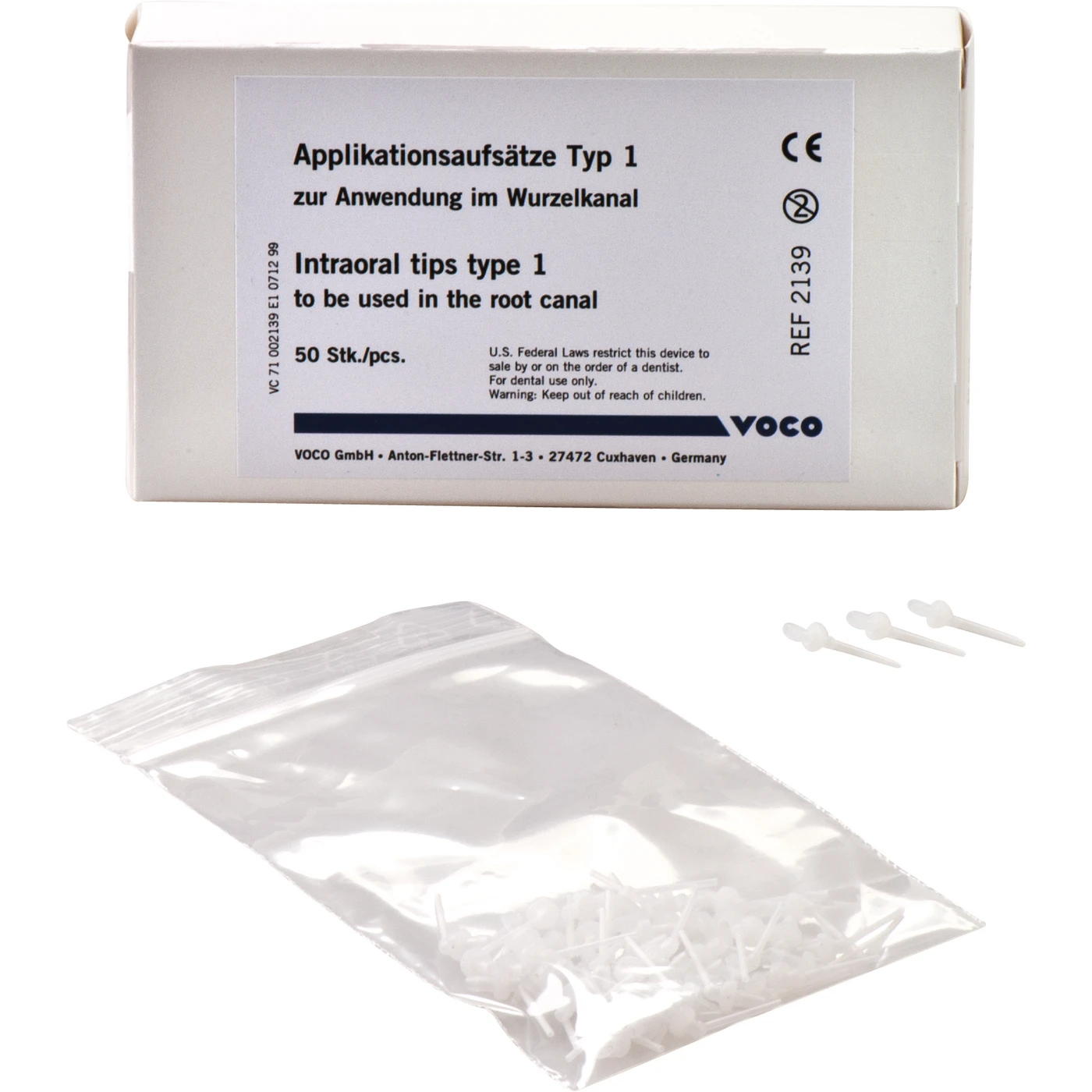 Applikationsaufsätze Typ 1