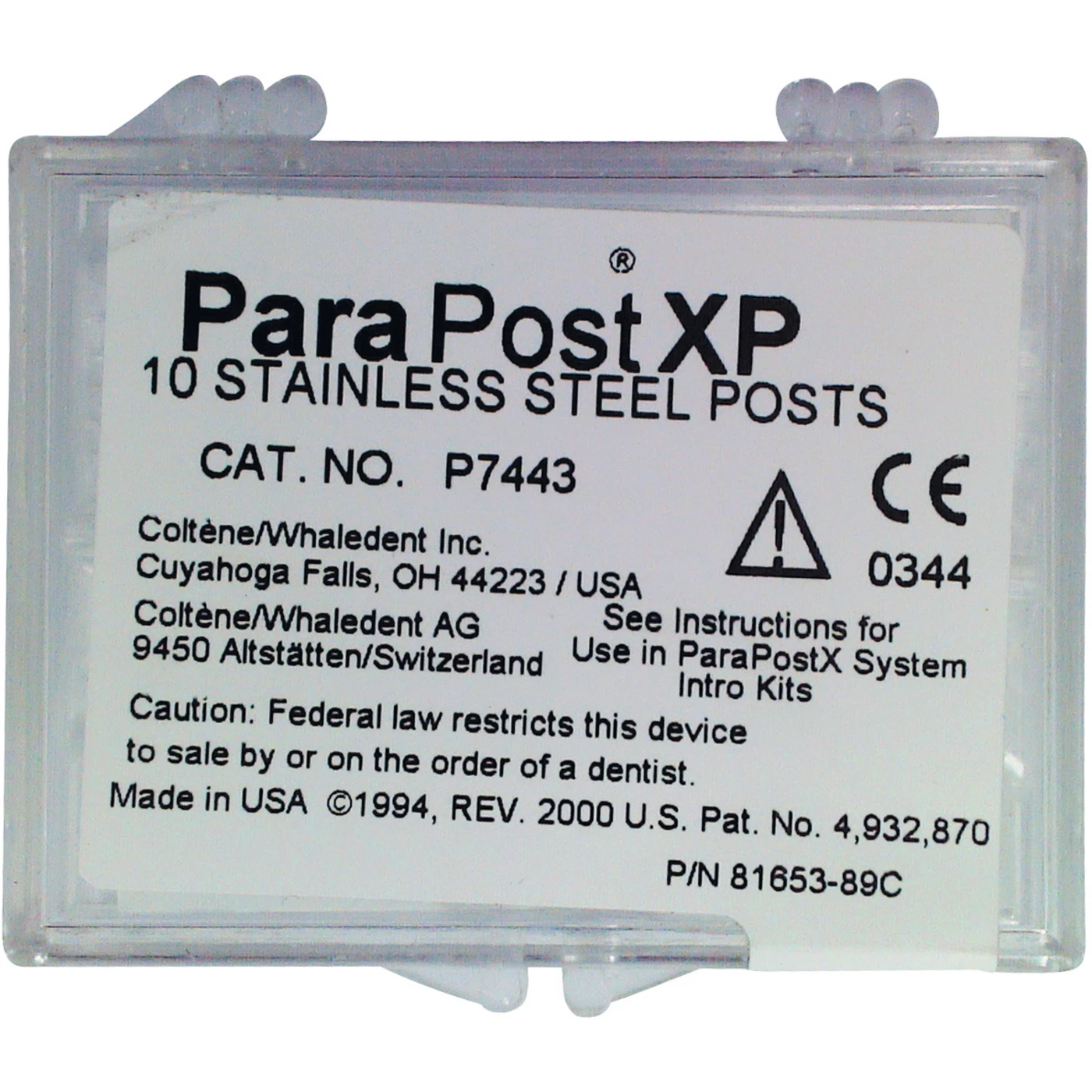 ParaPost® XP™ Edelstahlstifte