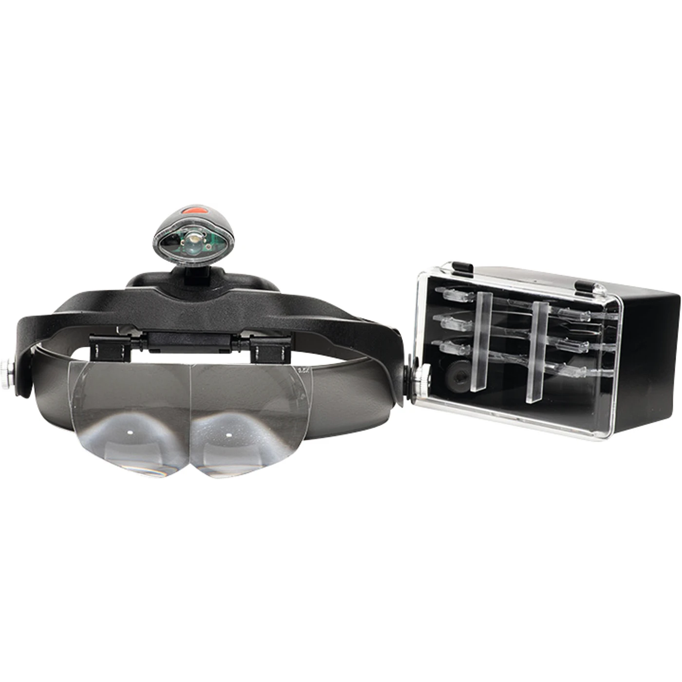 STEREO KOPFBANDLUPE LED