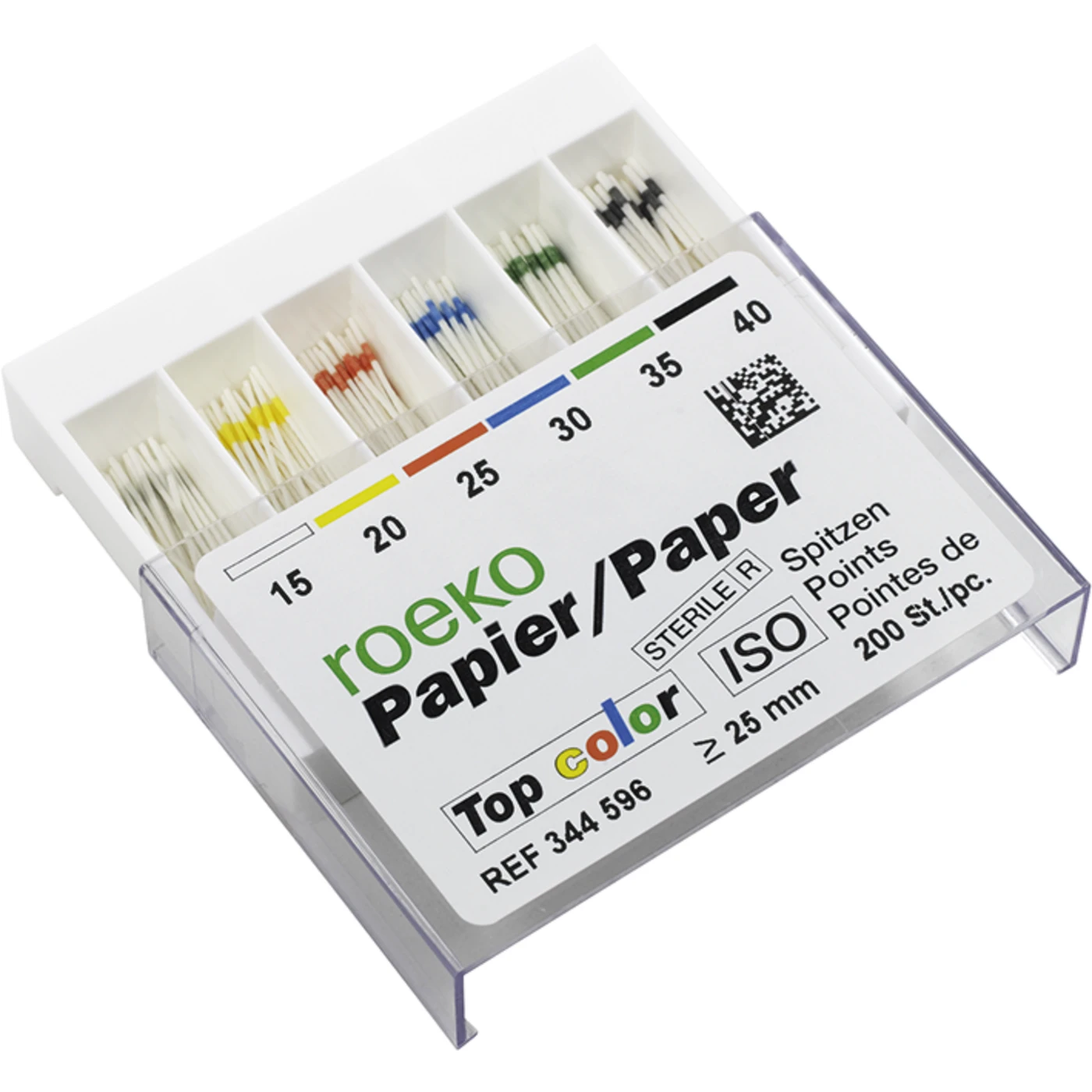 roeko Papier Spitzen Top color