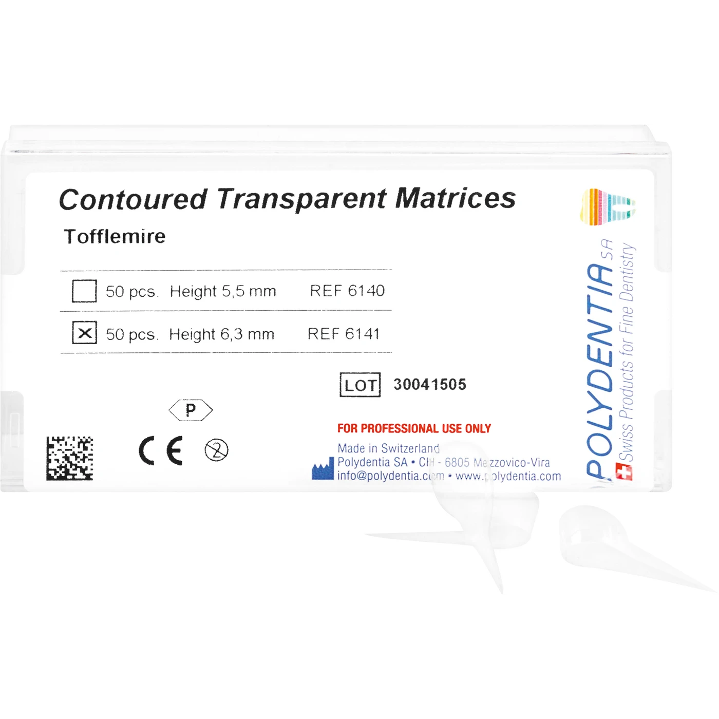 Matrizen nach Tofflemire transparent
