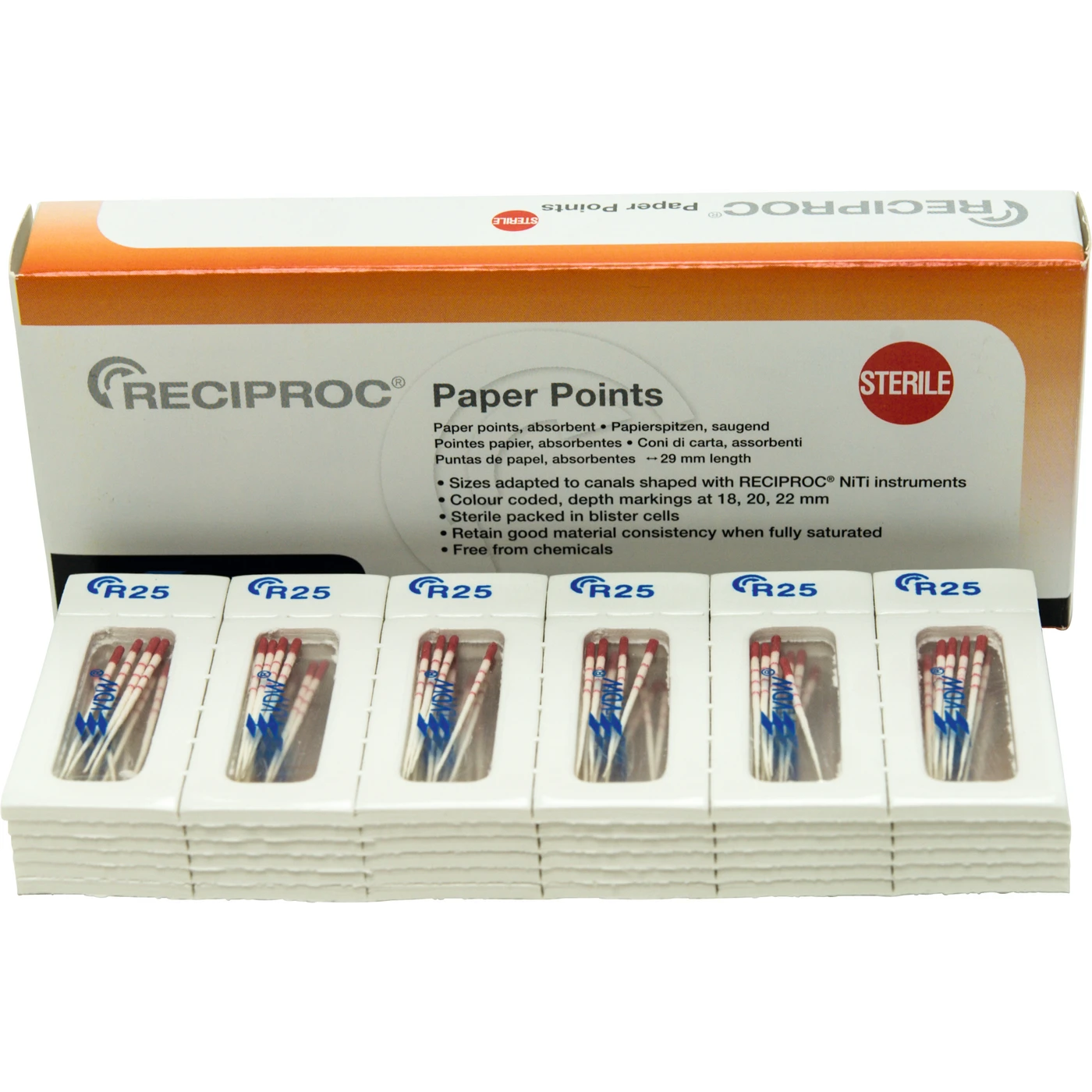 RECIPROC® Papierspitzen